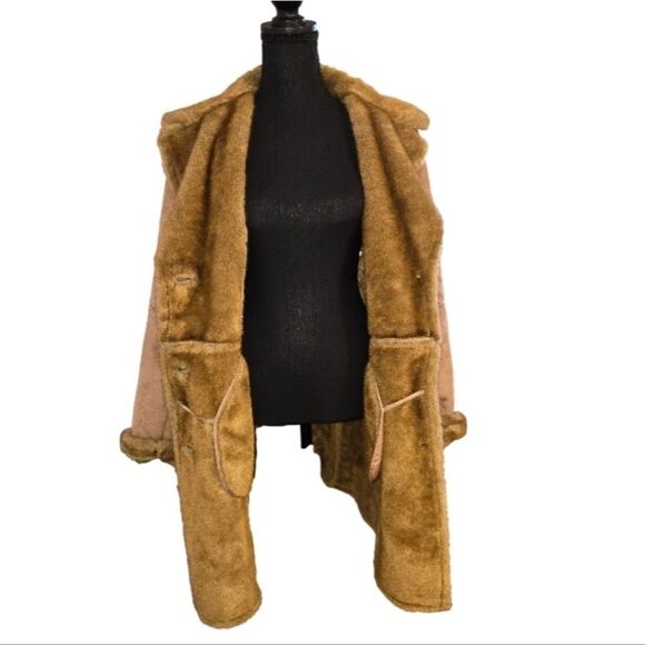 Urtex Penny LANE Faux Suede And Faux fur Jacket - Picture 3 of 5